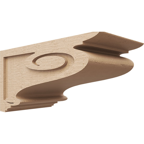 Ekena Millwork CORUR11X22X11SCRRCPR