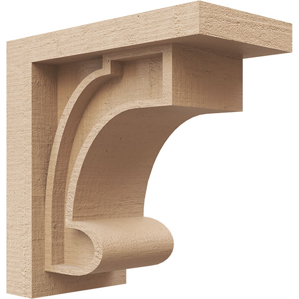 Ekena Millwork CORUR04X08X08ALMRCPR