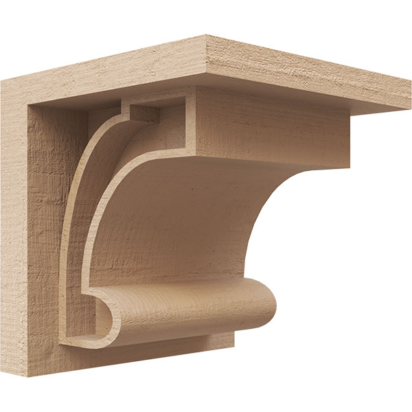 Ekena Millwork CORUR04X04X04ALMRCPR