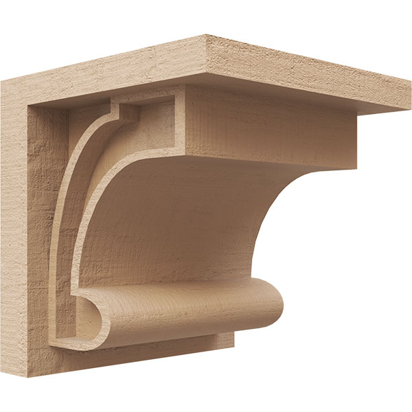 Ekena Millwork CORUR06X06X06ALMRCPR