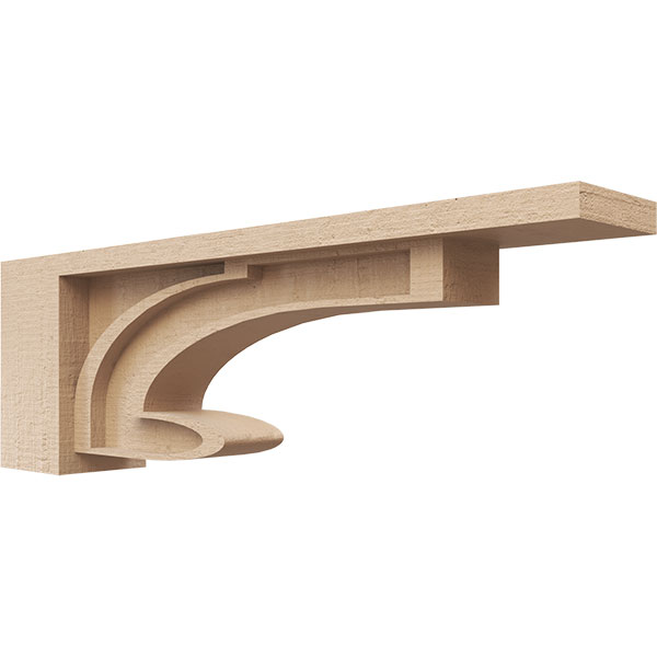 Ekena Millwork CORUR03X18X06ALMRCPR