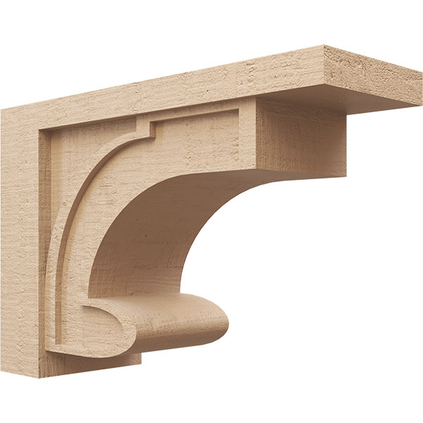 Ekena Millwork CORUR09X27X18ALMRCPR