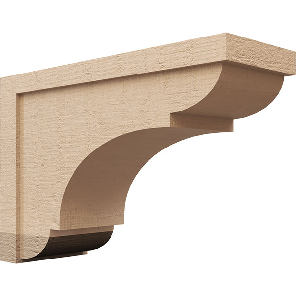 Ekena Millwork CORUR09X27X18BRYRCPR