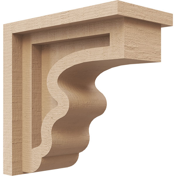 Ekena Millwork CORUR03X06X06HLDRCPR