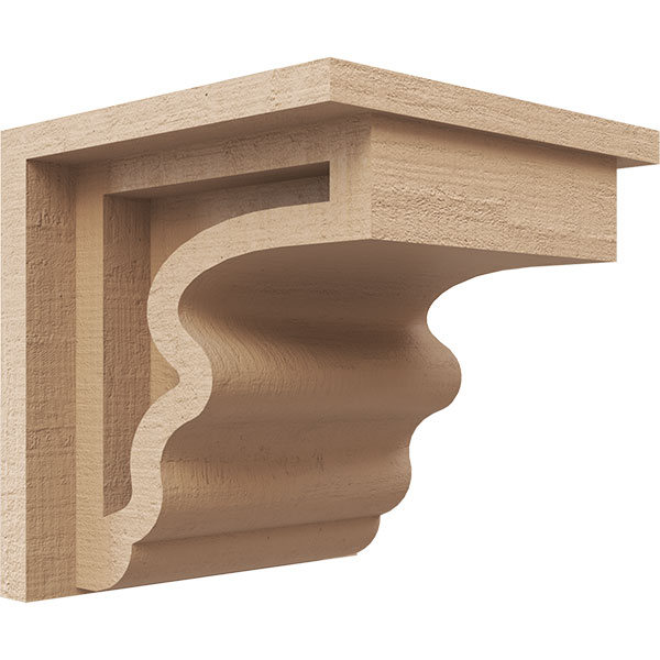 Ekena Millwork CORUR04X04X04HLDRCPR