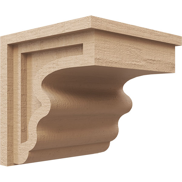 Ekena Millwork CORUR09X09X09HLDRCPR
