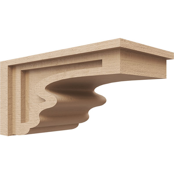 Ekena Millwork CORUR07X14X07HLDRCPR