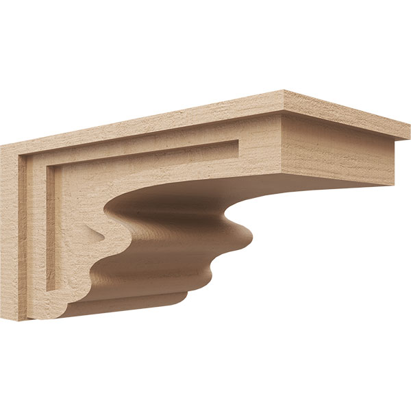 Ekena Millwork CORUR09X18X09HLDRCPR