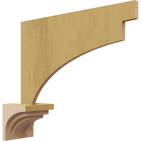 Ekena Millwork CORUR04X04X04ROCRCPR
