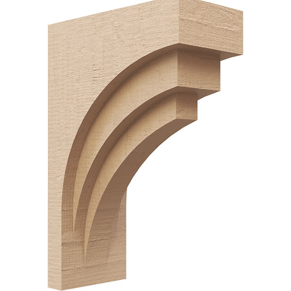 Ekena Millwork CORUR06X12X18ROCRCPR