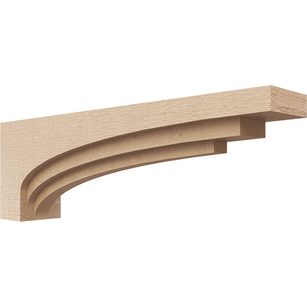 Ekena Millwork CORUR03X18X06ROCRCPR