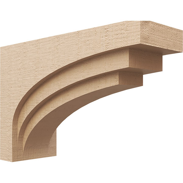 Ekena Millwork CORUR09X27X18ROCRCPR