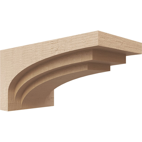 Ekena Millwork CORUR04X08X04ROCRCPR