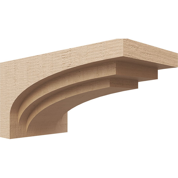 Ekena Millwork CORUR08X16X08ROCRCPR