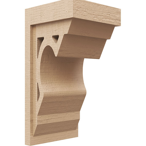 Ekena Millwork CORUR09X09X18SHERCPR