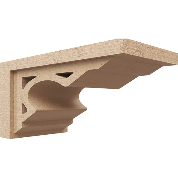 Ekena Millwork CORUR08X16X08SHERCPR