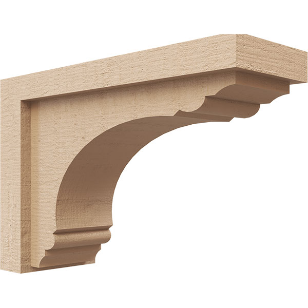 Ekena Millwork CORUR04X12X08WARRCPR