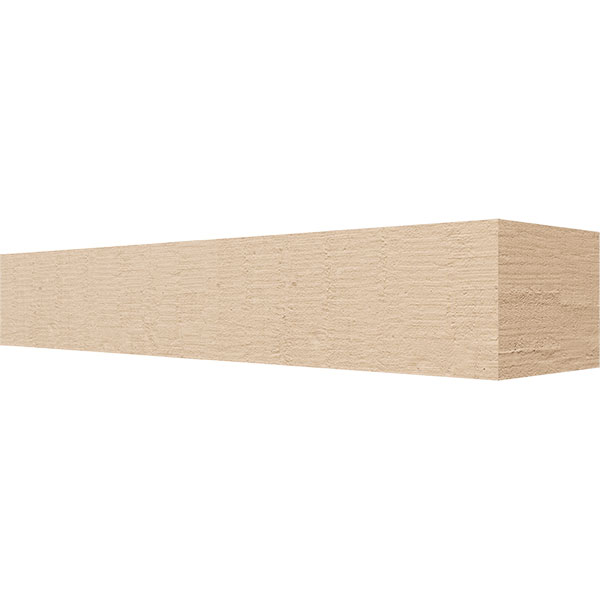 Ekena Millwork RFTUR06X04X24BLKRCPR
