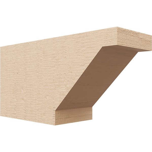 Ekena Millwork RFTUR04X06X12BURRCPR