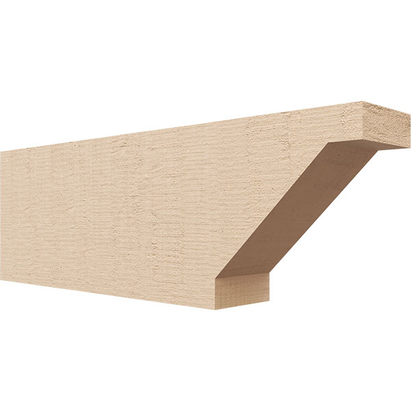 Ekena Millwork RFTUR04X08X24BURRCPR