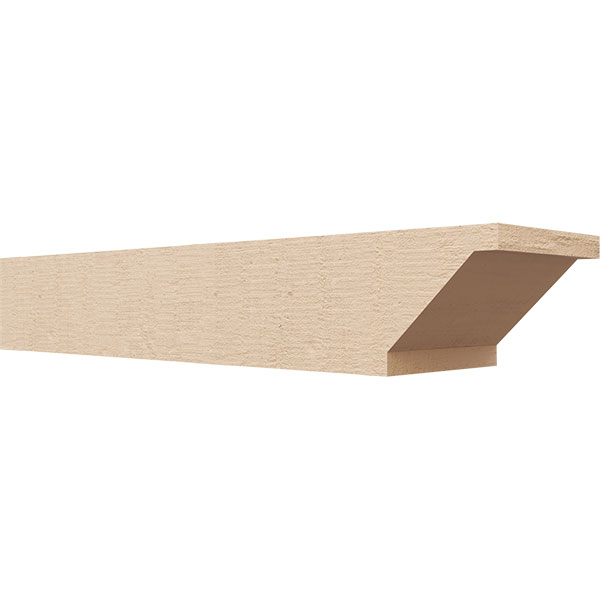 Ekena Millwork RFTUR06X04X24BURRCPR