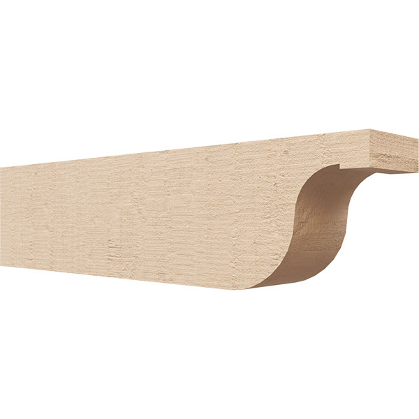 Ekena Millwork RFTUR04X06X24DELRCPR
