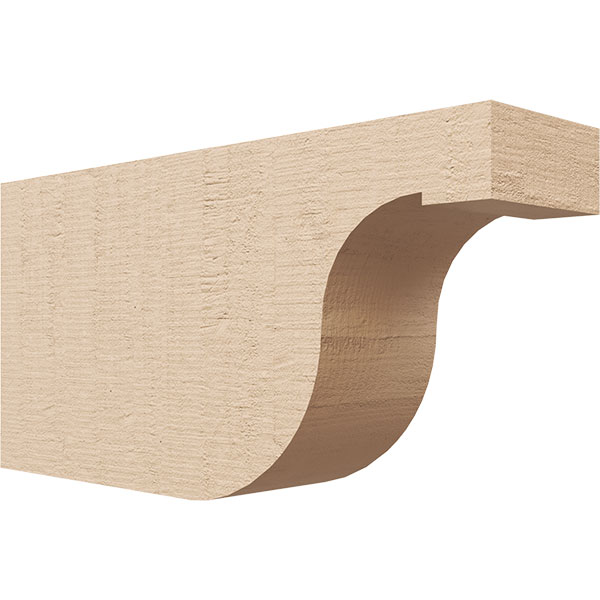 Ekena Millwork RFTUR04X08X16DELRCPR