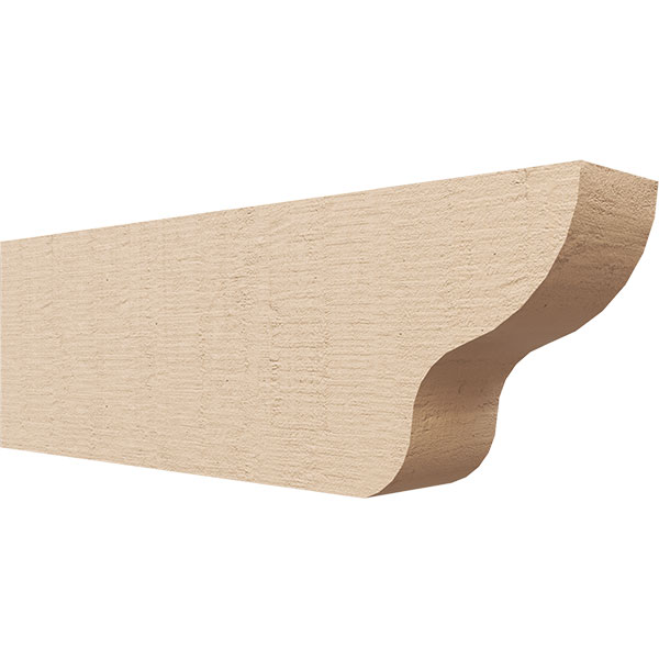 Ekena Millwork RFTUR04X08X24GRNRCPR