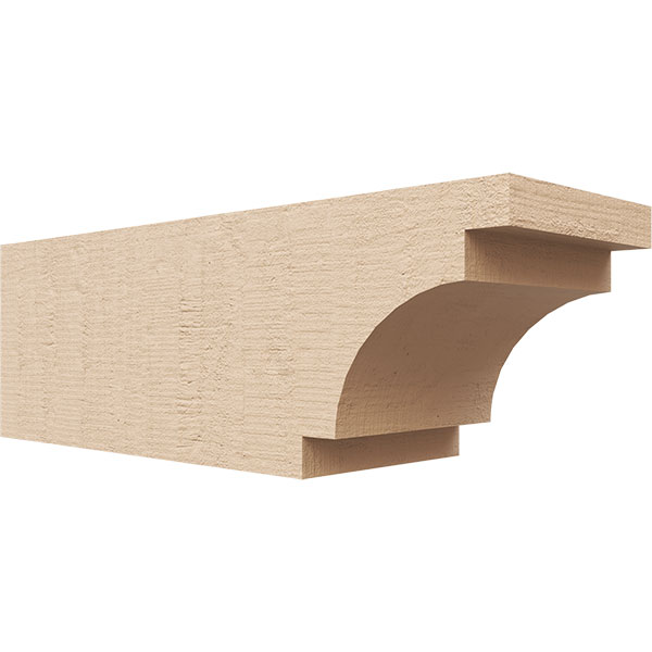 Ekena Millwork RFTUR04X04X12MEDRCPR