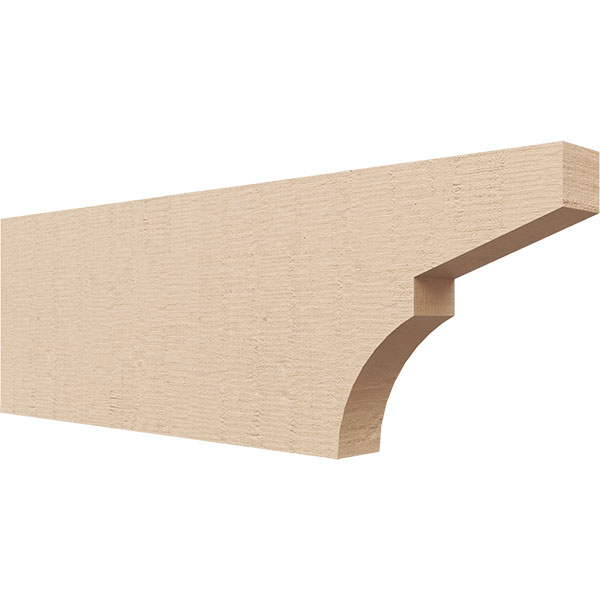 Ekena Millwork RFTUR02X08X24MONRCPR