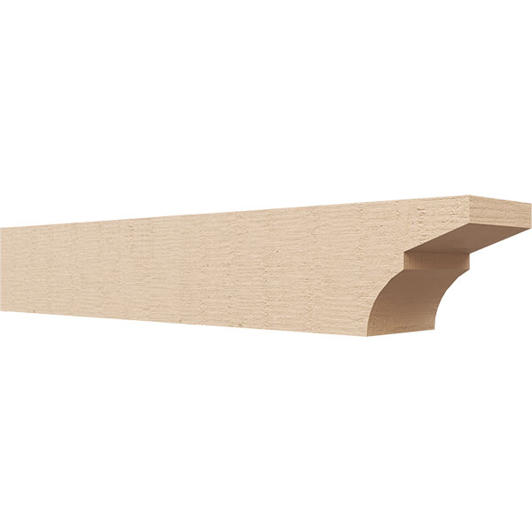 Ekena Millwork RFTUR04X04X24MONRCPR