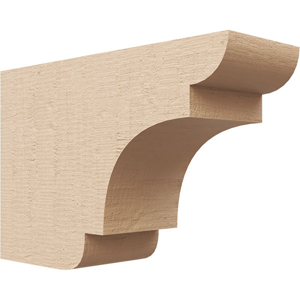 Ekena Millwork RFTUR04X08X12NEBRCPR