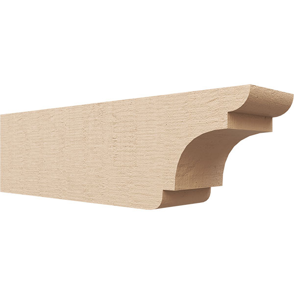 Ekena Millwork RFTUR06X08X28NEBRCPR