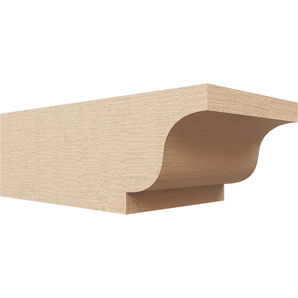 Ekena Millwork RFTUR06X04X12NEWRCPR