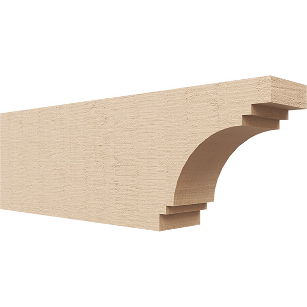 Ekena Millwork RFTUR04X08X24PECRCPR