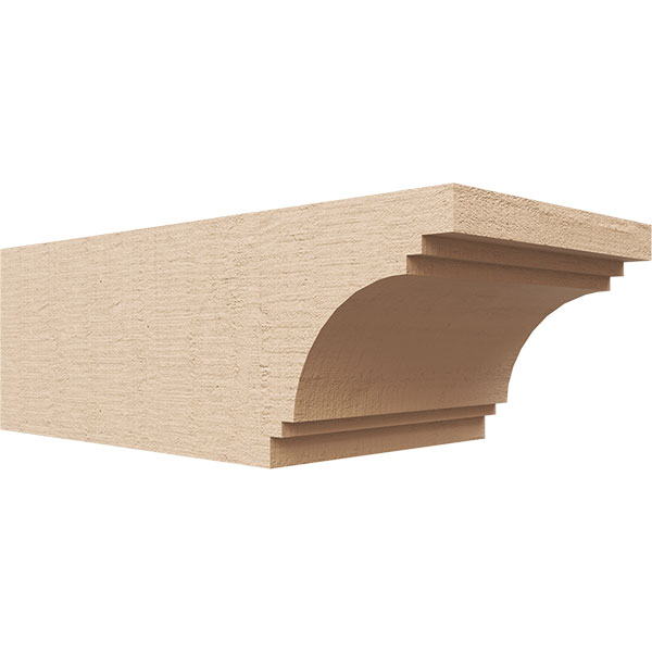 Ekena Millwork RFTUR06X04X12PECRCPR