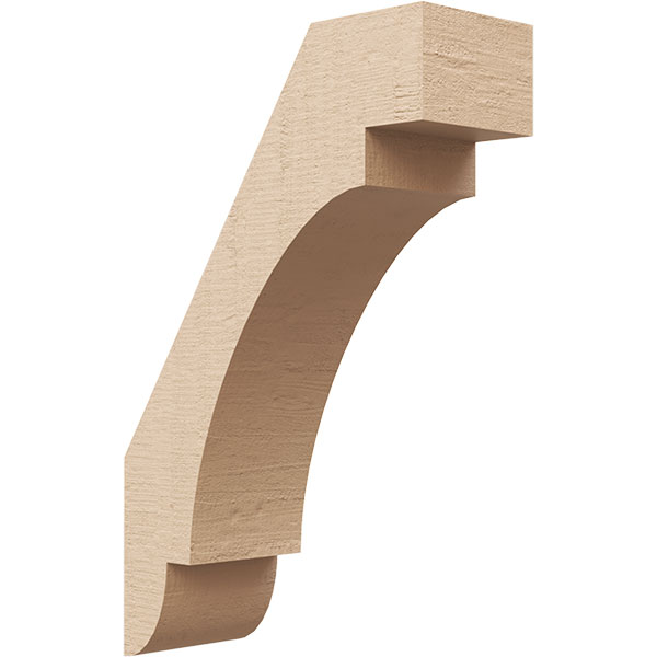 Ekena Millwork BRCUR03X08X12ASPRCPR