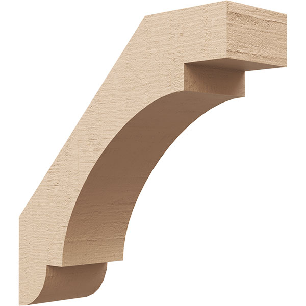 Ekena Millwork BRCUR03X10X10ASPRCPR