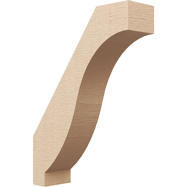 Ekena Millwork BRCUR05X18X24BKRRCPR