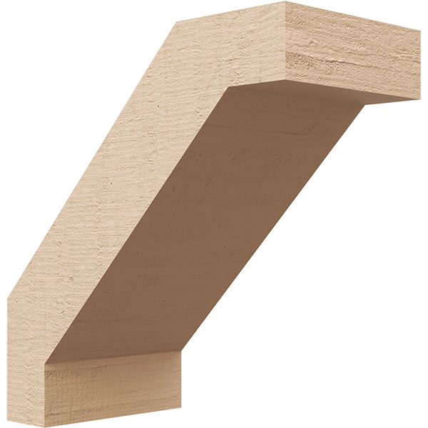 Ekena Millwork BRCUR03X06X06BURRCPR