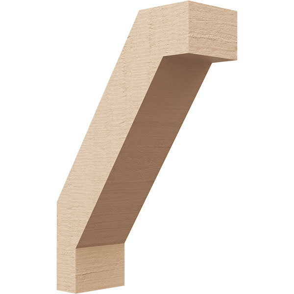 Ekena Millwork BRCUR03X08X12BURRCPR