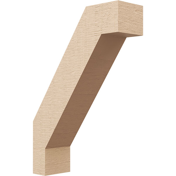 Ekena Millwork BRCUR03X10X14BURRCPR
