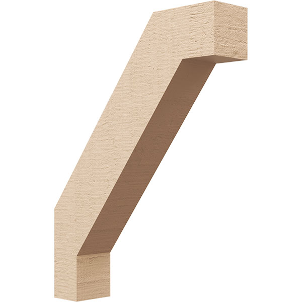 Ekena Millwork BRCUR03X14X18BURRCPR