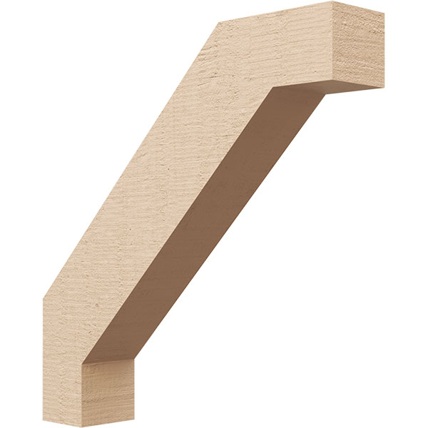 Ekena Millwork BRCUR03X16X16BURRCPR