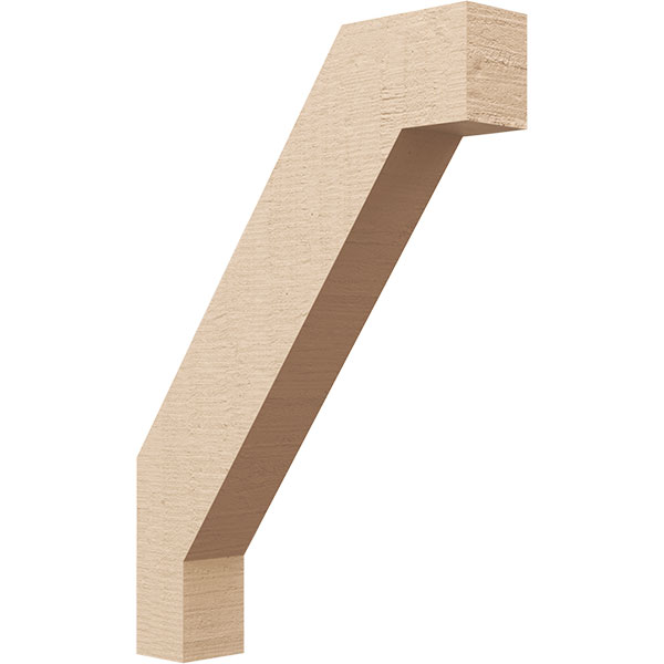 Ekena Millwork BRCUR03X16X22BURRCPR