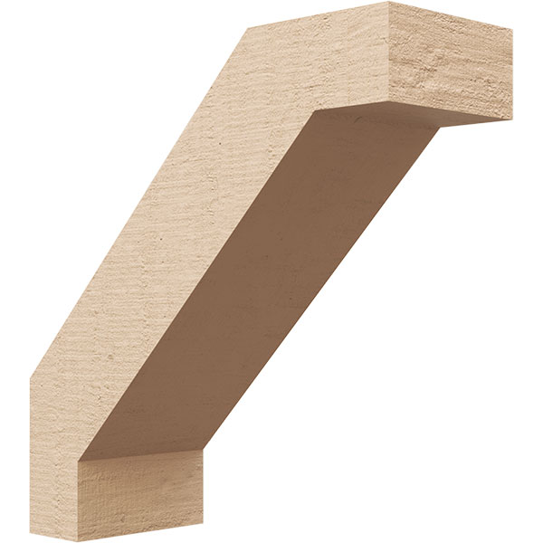 Ekena Millwork BRCUR05X14X14BURRCPR