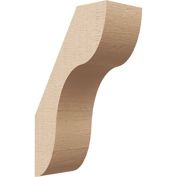 Ekena Millwork BRCUR03X06X10CARRCPR