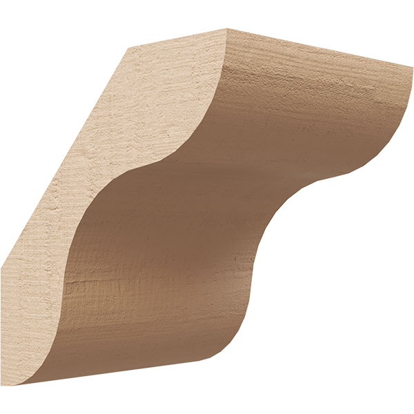 Ekena Millwork BRCUR05X06X06CARRCPR