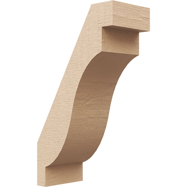 Ekena Millwork BRCUR03X06X10CHGRCPR