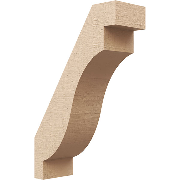 Ekena Millwork BRCUR03X08X12CHGRCPR